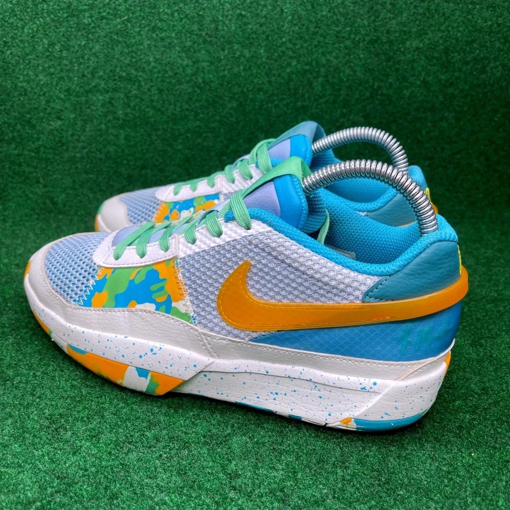 Nike Ja 1 Sundial‎ Water Battle DX2294-100 Kids Youth Size 5.5Y Basketball Shoes